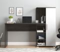 Study table with book shelves and 1 door 3 shelve Cabinet, Reading Table.Writing Study Desk, Workstation Computer Table, Office Executive Table Desk with Bookshelf 50/45. 