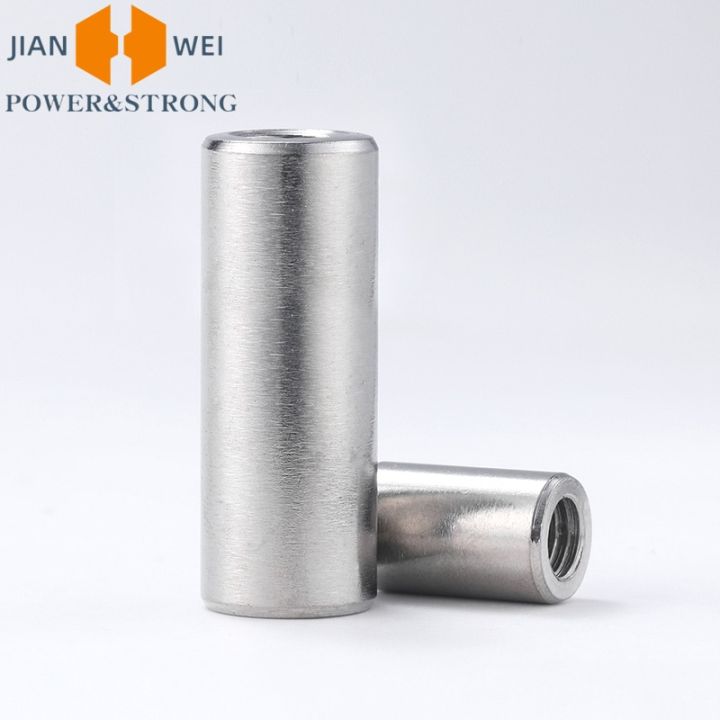 10pcs%20M3%20M4%20M5%20M6%20M8%20304%20Stainless%20Steel%20Coupling%20Nut%20Lengthen%20Thicken%20Round%20Cap%20Column%20Joint%20Cylindrical%20Conversion%20Screw%20Nuts%20-%20Image%204