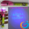 Luminous Light Pen Invisible Ink Magic UV Light Money Detector Pen 2 In 1 Combo Purple Light Drawing Learning Education For Kids-2 pis. 