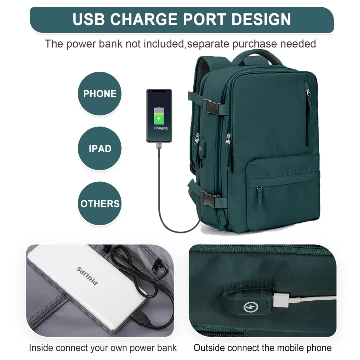 Travel%20Backpack%20Carry%20on%20Personal%20Item%20Bag%20for%20Flight%20Approved,%2035L%20Hand%20Luggage%20Suitcase%20Waterproof%20Weekender%20Bag%20for%20Men%20Women%20-%20Image%202