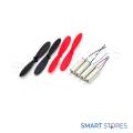 High Speed Core Less Motor with Propellers / Fan (4pcs motor+2pairs Propeller). 