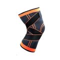 1PC Elastic Bandage Pressurized Knee Pads Knit Knee Support Protector Fitness Sport Running Muscle Pain Relief Joint Protective Gears. 