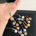 Mexico Chime Palace Ancient Caller Aromatherapy Locket KeyChain Mobile Phone Pendant Accessories Essential Oil Diffuser Jewelry. 