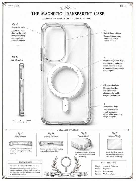 For%20Tecno%20Spark%2040%20Pro%20Plus%20MagSafe%20Compatible%20Shockproof%20Transparent%20Slim%20Fit%20Wireless%20Charging%20supported%20Phone%20Back%20Case%20Mobile-E_Store%20-%20Image%202