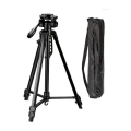380A Tripod Stand  Black 360 Degree Swivel Fluid Head Mobile Camera Stand Pro 3 Maximum Height 5 Feet - Heavy stand. 