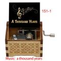 movie music a thousand years Music Box Wooden Girlfriend wife friend wedding new year Christmas Presents gift. 