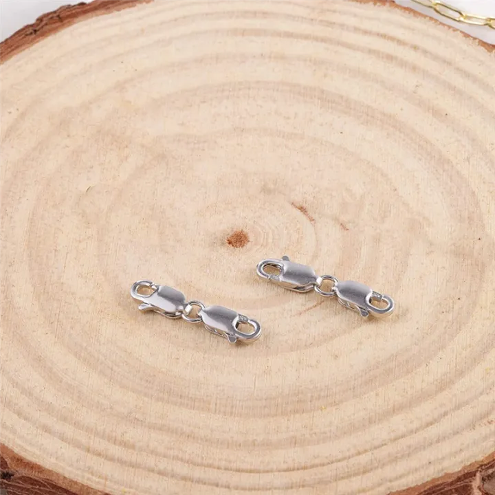 2PCS%20Double%20Lobster%20Clasp%2010mm,%20Sterling%20Silver%20Clasp%20Double%20Claw%20Clasps%20Bracelet%20Necklace%20Extension%20Connector%20Accessories%20-%20Image%205