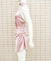 Women Satin Halter Neck Backless Sleeveless Irregular Mini Midi Dress 20262 All Season Se-xy Party Clubwear Dresses.