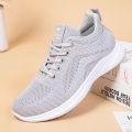 Sneakers Women's 2023 Spring Fly Weaving Fashion Casual Trendy Shoes Breathable Outdoor Running Shoes Low Top Mesh Women's Shoes.