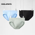 Men's Ice Silk Pants Puzzle Pants U-convex Summer Thin Low Waist Boys Breathable 264.