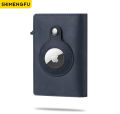 2024For Apple Airtag Wallet Men Carbon Fiber ID Credit Card Holder Rfid Slim Airtag Slide Wallet Designer Cardhol %s: %s. 