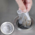 100Pcs Kitchen Sink Strainer Rack Filter Garbage Shelves Anti-Clogged Garbage Mesh Bag Leftovers Net Filter. 