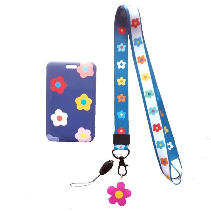 Fashion%20Flower%20Women%20Card%20Protector%20Cover%20Case%20Card%20Holder%20Neck%20Strap%20with%20Lanyard%20Badge%20Holder%20Work%20ID%20Card%20Bus%20ID%20Card%20Holder%20-%20Image%206