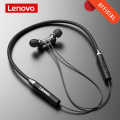 Lenovo HE05X (Black Box ) Bluetooth 5.0 IPX5 Neckband Wireless Earphone-AHP. 