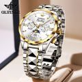 OUPINKE Automatic Mechanical Watch for Men Luxury Top Brand Sapphire Mirror Waterproof Moon Phase Men's Business Wrist Watches.