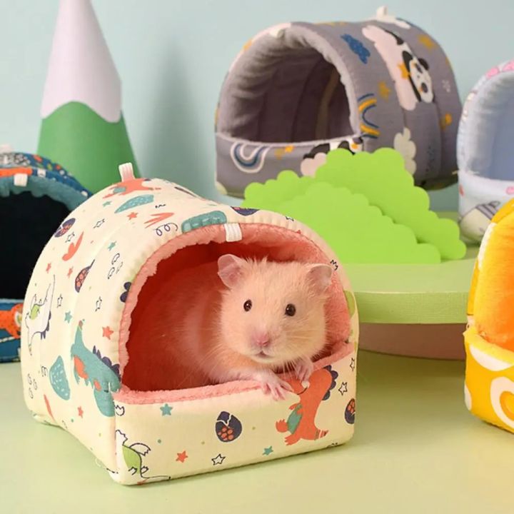 Small%20Pet%20Nest%20Semi-enclosed%20Guinea%20Pig%20House%20Bed%20Hamsters%20Hedgehogs%20Resting%20House%20Thick%20Fabric%20Pet%20Nest%20Autumn%20Winter%20Supplies%20-%20Image%203