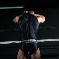 (1 Pieces) PUMP Comfort Cotton Underwear Men Jockstrap Briefs Low Waist Men Underpants Male Panties Stripe Mens Innerwear H489.