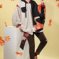 Game Yuanshen Impact Kaedehara Kazuha Doujin Hoodie Genshin Impact Kazuha Casual Wear Cosplay Costume Hoodie.