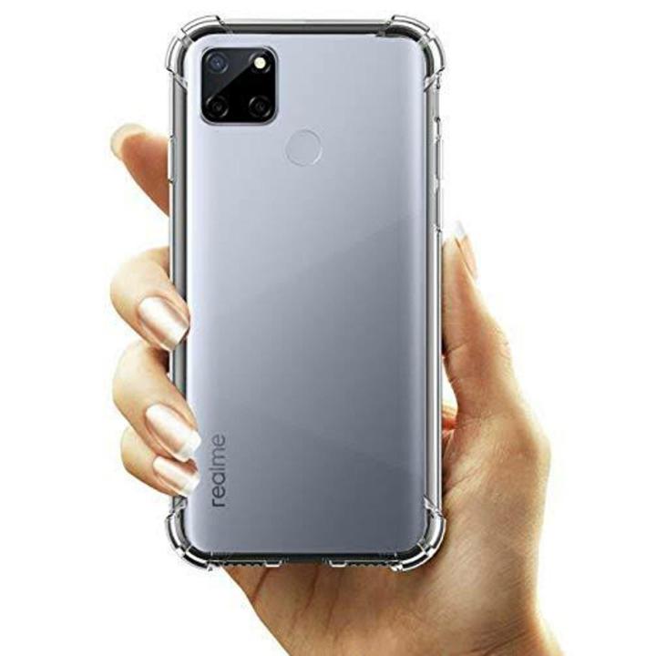 For Realme Narzo 20/Realme C12 Soft Silicon Transparent Case