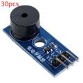 Passive Buzzer Module 30-Pcs Electronic Building Blocks Active Buzzer Module Low-Level Trigger Control Board.