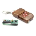 4 Channel Wireless RF Remote Control 433MHz 4CH Transmitter and Receiver Circuit - Wireless Remote Control System with Transmitter and Receiver. 