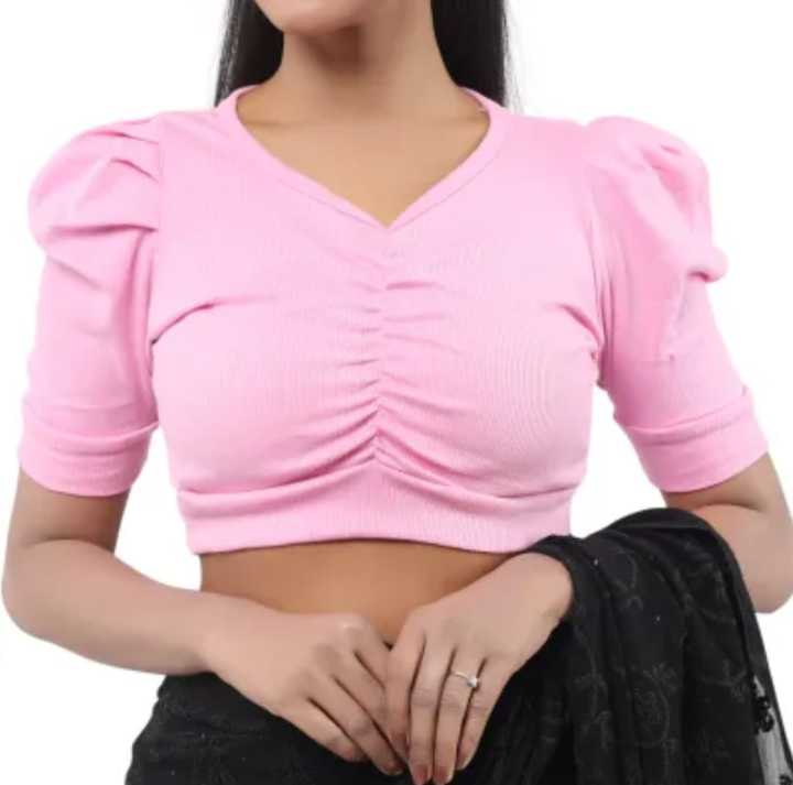 Cotton%20Half%20Body%20Short%20Sleeve%20Crop%20Tops%20Blouse%20for%20Women%20-%20Casual%20and%20Trendy%20-%20Image%206