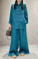 Woman’s fashion  comfortable colourful shirt casual pants new all-matching temperament two sets of women. 