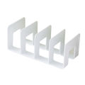 【Exclusive】 Plastic Desk File Sorter Holder Easy to Clean Book Paper Storage Dividers for Home Office & Classroom. 