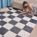 【Innovative】 EVA Mat Stitching Suede Floor Mat Home Bedroom Puzzle Foam Carpet. 