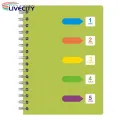 NOTEBOOK: Featuring 8mm line spacing, the College Rule Notebook allows more space for clearer notes than other notebooks.. 