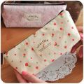1pc new floral cartoon pencil case school pencil cases for girl stationery large capacity pencil bag. 
