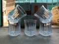 Water drinking shorbot glass 6 piece , Beautiful Design Transparent Glass Set 200ml-W41. 