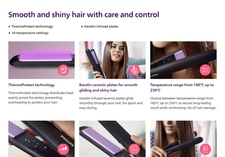 Philips%20BHS377/00%20StraightCare%20Essential%20ThermoProtect%20Straightener%20for%20Women%20-%20Image%207