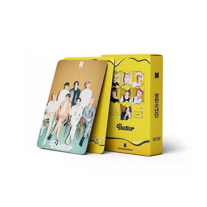 54 pcs/box BTS Butter Album Concept LomoCard/Photocard | Daraz.com.bd