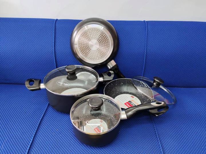 New%20Prestiege%20Non%20Stick%207%20Pcs%20Cookware%20Set%20Marble%20Coating%20Layers%20For%20Superior%20Release%20-Marble%20Coated,1Pcs%20Casserol,1Pcs%20Fry%20pan,1Pcs%20Korai,%20food%20Grade%20Spoon,1Pcs%20Milk%20pan,%20With%203Pcs%20Lid,%20Gift%20And%20Home%20Decoration.%20-%20Image%207
