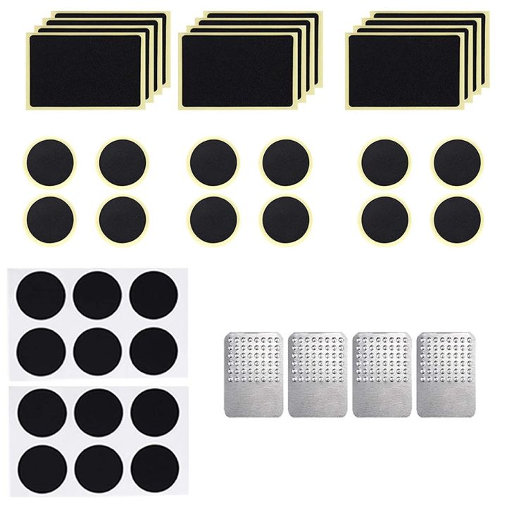 40 Pcs Bicycle Tire Repair Kit Self-Adhesive Bicycle Tire Patch