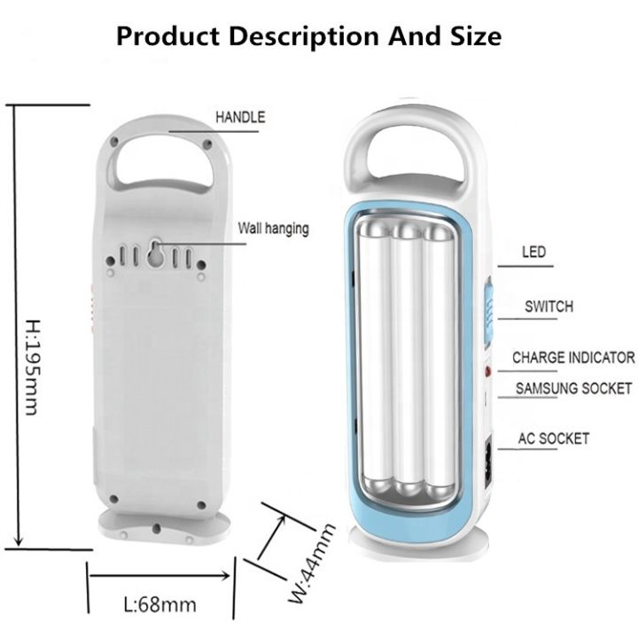 YG-7925TB%20Rechargeable%20LED%20Charger%20Light%20-%20Image%208