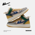 Warrior Shoes Official 2022 New Trendy Casual Shoes Air Force One Fashion High-Top Board Shoe Men.