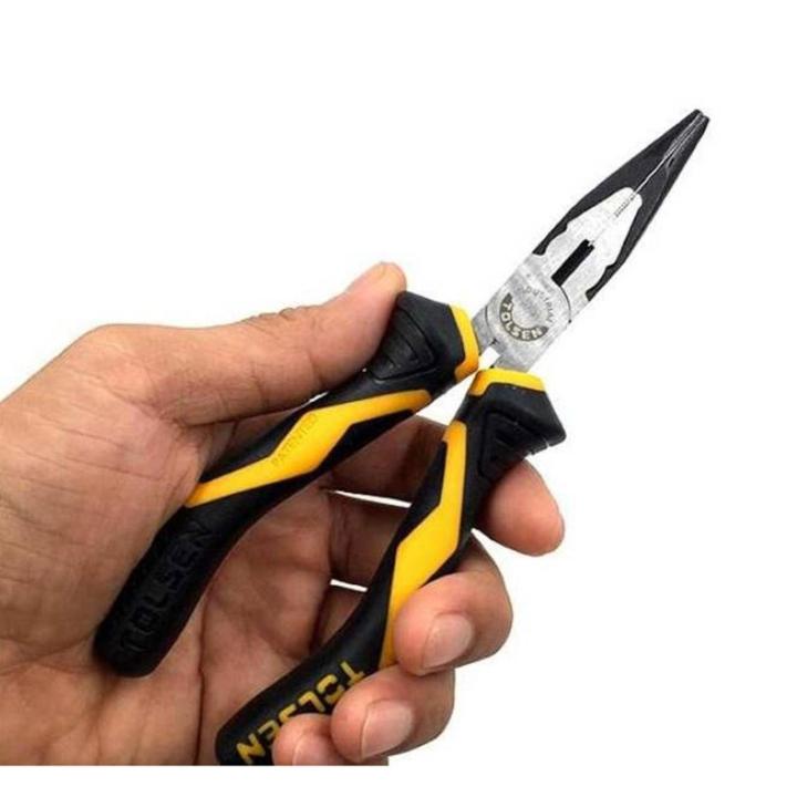 TOLSEN%206"%20Long%20Nose%20Pliers%20(150mm)%20Industrial%20Gripro%20Series%2010021%20-%20Kings%20Trading%20-%20Image%209
