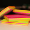 Sticky Notes 3x3 "Post It Note Pad 5 Color-400 Sheet-400 Sheet Easy to Use and Maintain. 