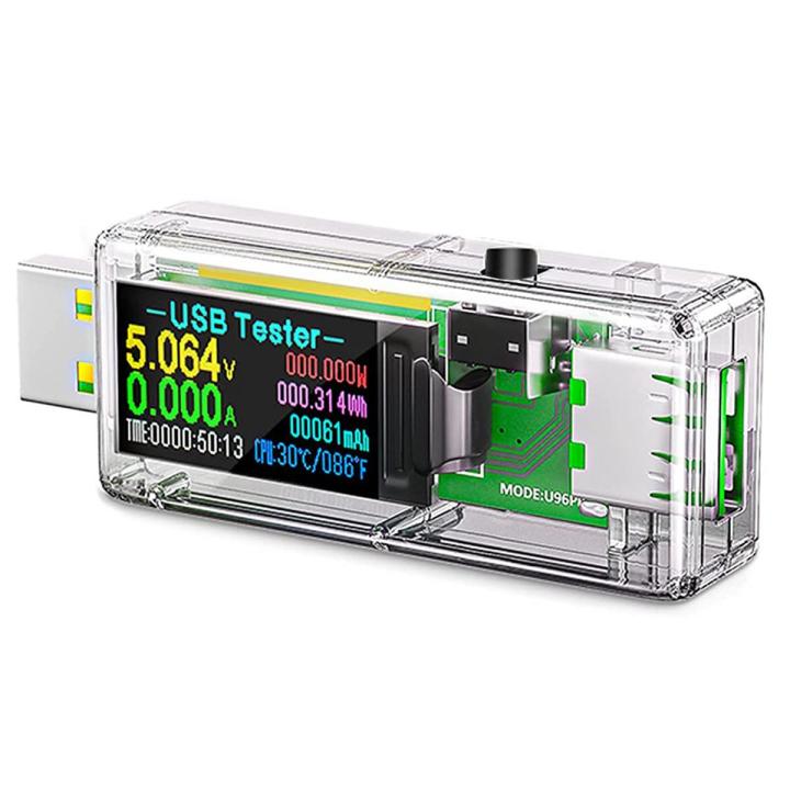 1 Piece Multimeter Tester U96 High Precision USB 3.0 Tester DC 5.1A/30V/150W Meter Tester