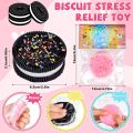 1pcs Cute Cookie-Style Decompression Toy – Super Soft & Fun Squeeze Toy for Kids & Adults!. 