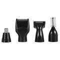 4 In 1 Rechargeable Men Nose Ear Temple Hair Trimmer Electric Beard Eyebrow Clipper Shaving Kit. 