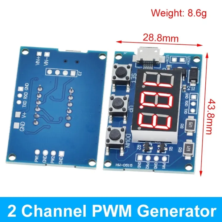 (New)Dual%20Mode%20PWM%20Pule%20Duty%20Cycle%20Adjutable%20Module%20LCD%20Diplay%201Hz-150Khz%203.3V-30V%20PWM%20Board%20Module%20-%20Image%203