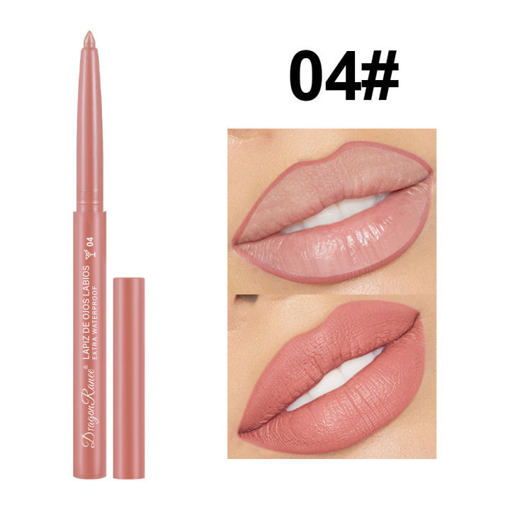 BataBata%20Dragon%20Ranee%206%20Color%20Velvet%20Matte%20Lip%20Liner%20Crochet%20Lip%20Pencil%20Matte%20Soybean%20Pink%20Swirl%20Lipstick%20Pencil%20-%20Image%207