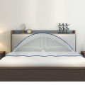 Foldable and portable encrypted head mosquito net, sleep with peace of mind, head mosquito proof. 