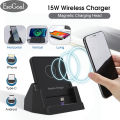 EsoGoal Universal Wireless Charger 15W Detachable Ph-one Stand Wireless Charger Ph-one Holder Wireless Charging.