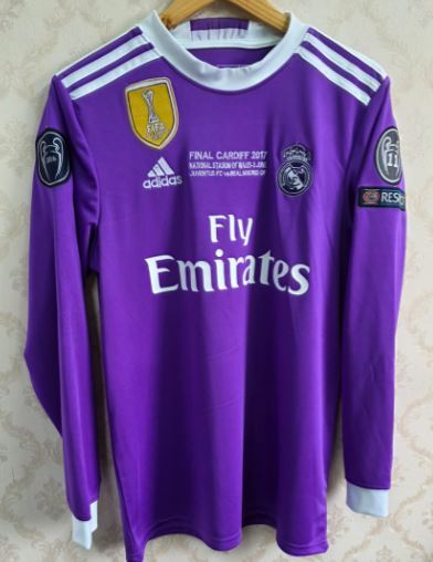 Real Madrid 2017 Champions League final jersey