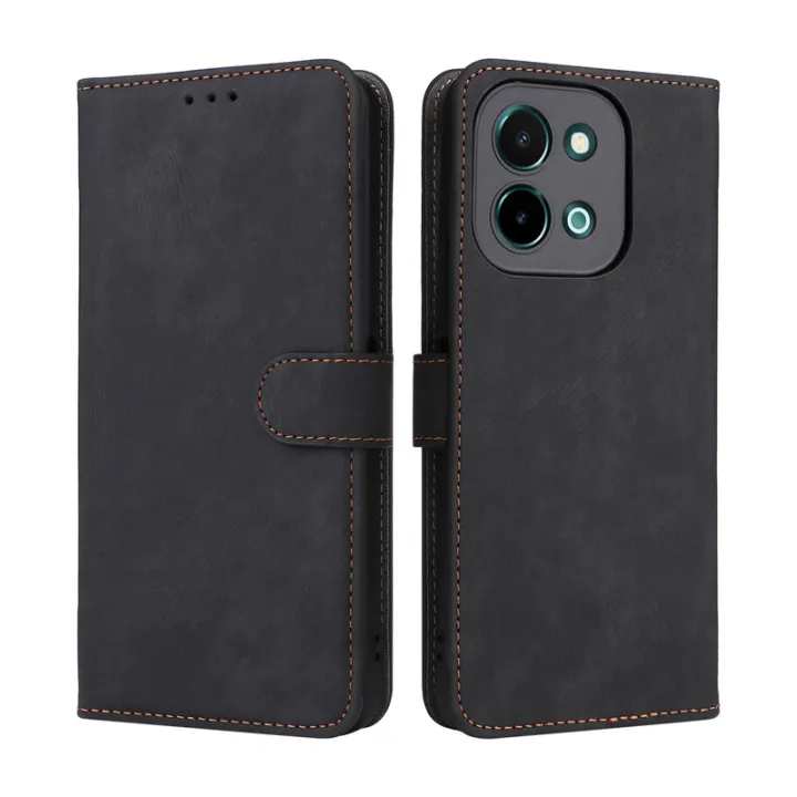 vivo%20Y28%204G%20Wallet%20Phone%20Case%20with%20RFID%20Blocking%20Credit%20Card%20Holder,%20PU%20Leather%20Flip%20Folio%20Case%20Wallet%20with%20Kickstand%20Protective%20Case%20-%20Image%206