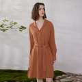 K2059L Luxury Brand Clothing for Women Ladies Shirt Dress Blouse Dresses 100% Pure Linen Clothes. 